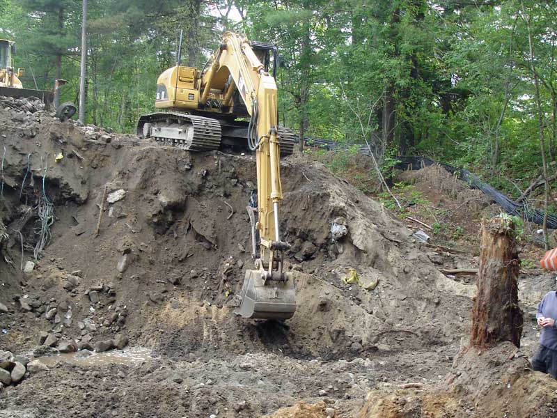 Construction project in Southeastern Massachusetts